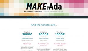 Make with Ada competition showcases its winners