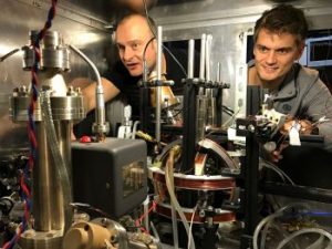 Quantum computing without millions of lasers