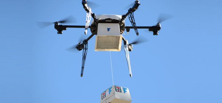A convenience store's drones are flying circles around Google and Amazon