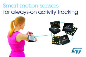 ST sensors for tracking movement