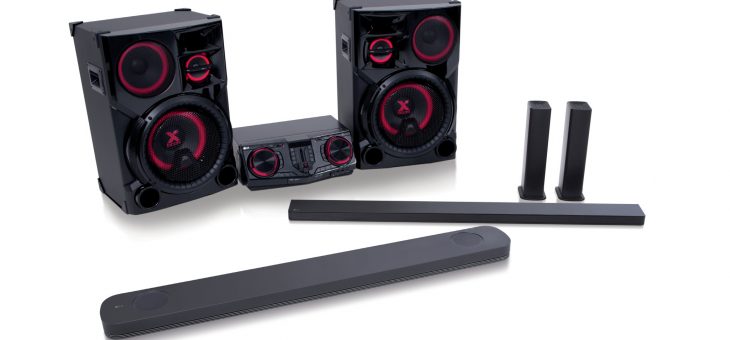 LG's making three roof-shaking soundbars and a 400-watt Bluetooth speaker