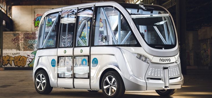 This self-driving bus in Vegas is a first for the US