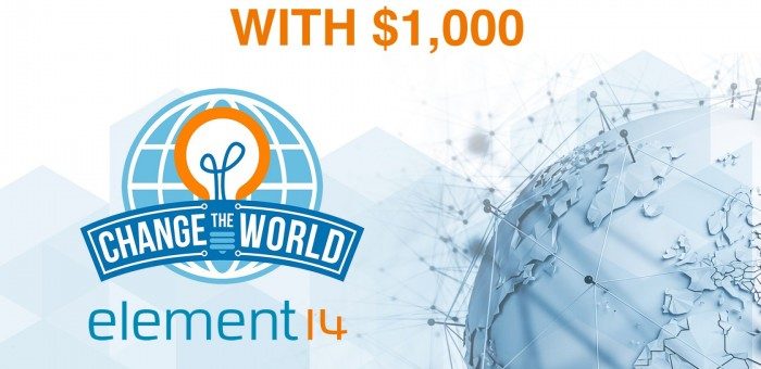 A competition for electronics to Change the World