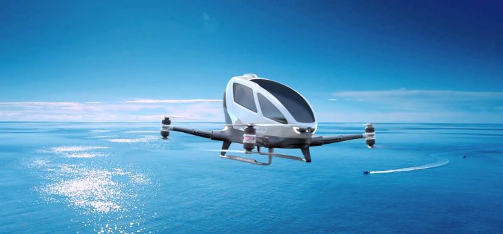 Passenger drones to take flight as early as July this year