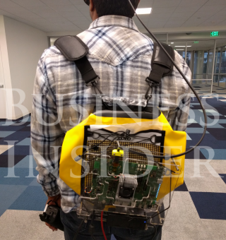 This leaked photo might show Magic Leap's AR device prototype