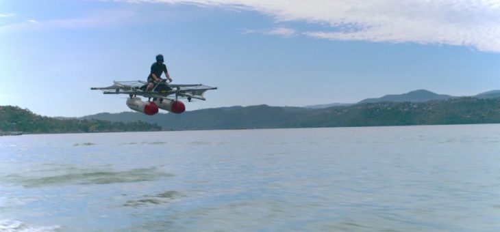 Watch Google co-founder's flying 'car' take to the sky