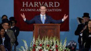 Zuckerberg preaches connection