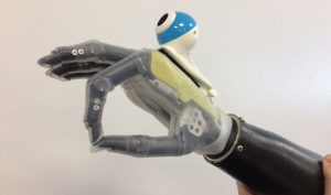 UK prosthetic hand sees, thinks, and grips automatically