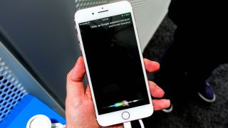 This is what happens when you ask Siri to open up Google Assistant