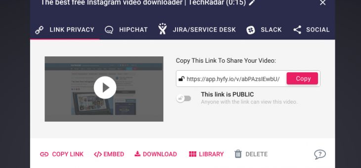 Download of the day: HYFY Screen Recorder