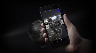 We took an AR trip to the moon