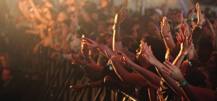 You might soon get into gigs with a blast of audio from your phone