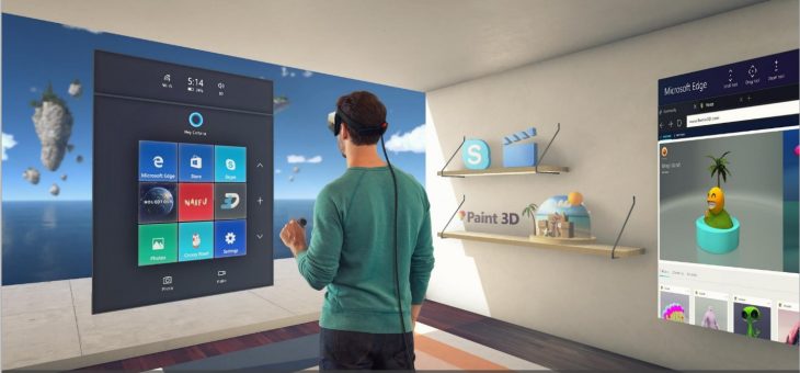 Microsoft has shown off how its upcoming headsets will mix up your reality