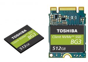 Toshiba samples 512GB 64-layer TLC SSDs