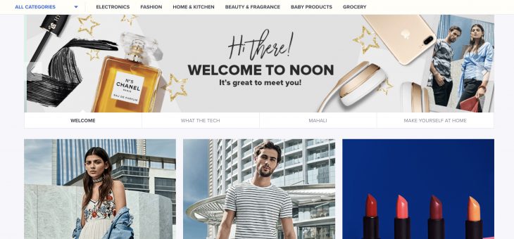 Noon.com is online and ready for shoppers