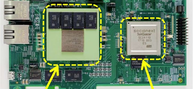 Socionext integrates codec and video processor for server module