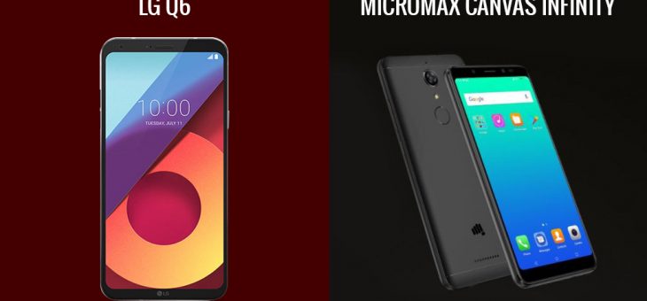 LG Q6 vs Micromax Canvas Infinity
