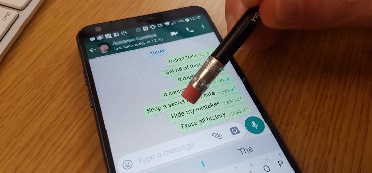 WhatsApp now lets you 'unsend' embarrassing and accidental messages