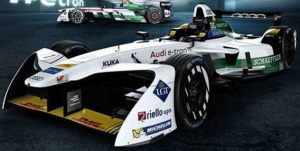 Audi’s electric racing car for Formula E