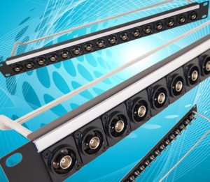 1U rack holds 16 multi-function connectors