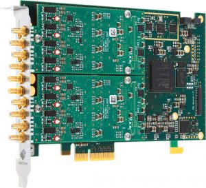 16bit 80Msample/s PCIe digitiser cards will parallel up to 128 inputs