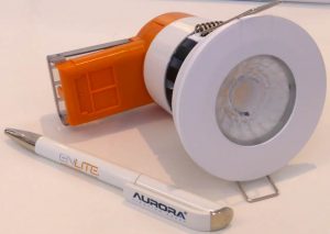 LuxLive: Aurora soon to hit 100 lm/W with fire-rated downlighter.