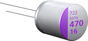 Panasonic capacitors have high ripple current