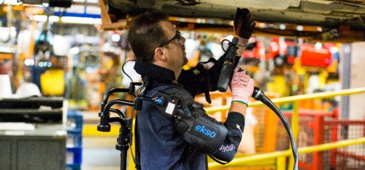 Picture of the Day: EksoVest exoskeleton aids auto workers