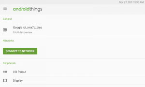 Google announces Android Things Developer Preview 6