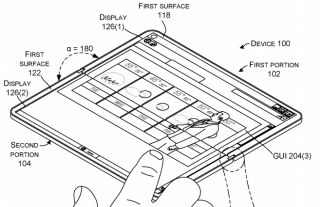 Microsoft's rumored foldable Surface device may have just appeared in a new patent