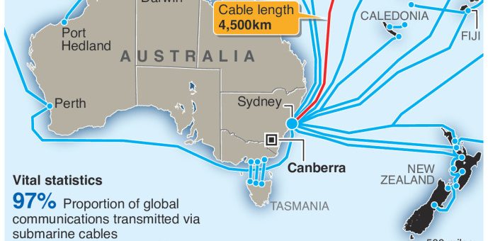 Australia red-flags Huawei’s Chinese undersea cable project – an annotated infographic