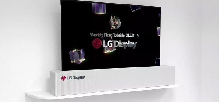LG's next trick for CES is a 65-inch OLED TV that rolls up