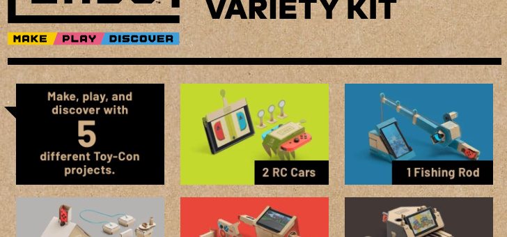 Folding up cardboard AR with the Nintendo Switch