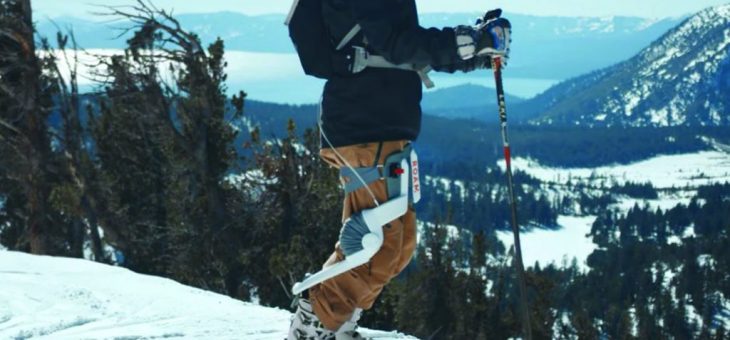 Roam Ski exoskeleton improves your technique