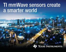TI mass-producing UWB 76-81GHz mmWave radar sensors