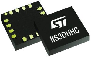 3 axis MEMS accelerometer with 10 year production life