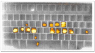 Creative keyboard attack allows passwords to be stolen using the heat from your fingers