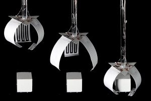 Actuator formed by 2D printing on paper