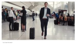 Meet Ovis, the self-lugging luggage
