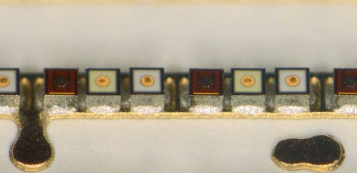 Picture of the Day: Flat metal connections for LEDs build video wall