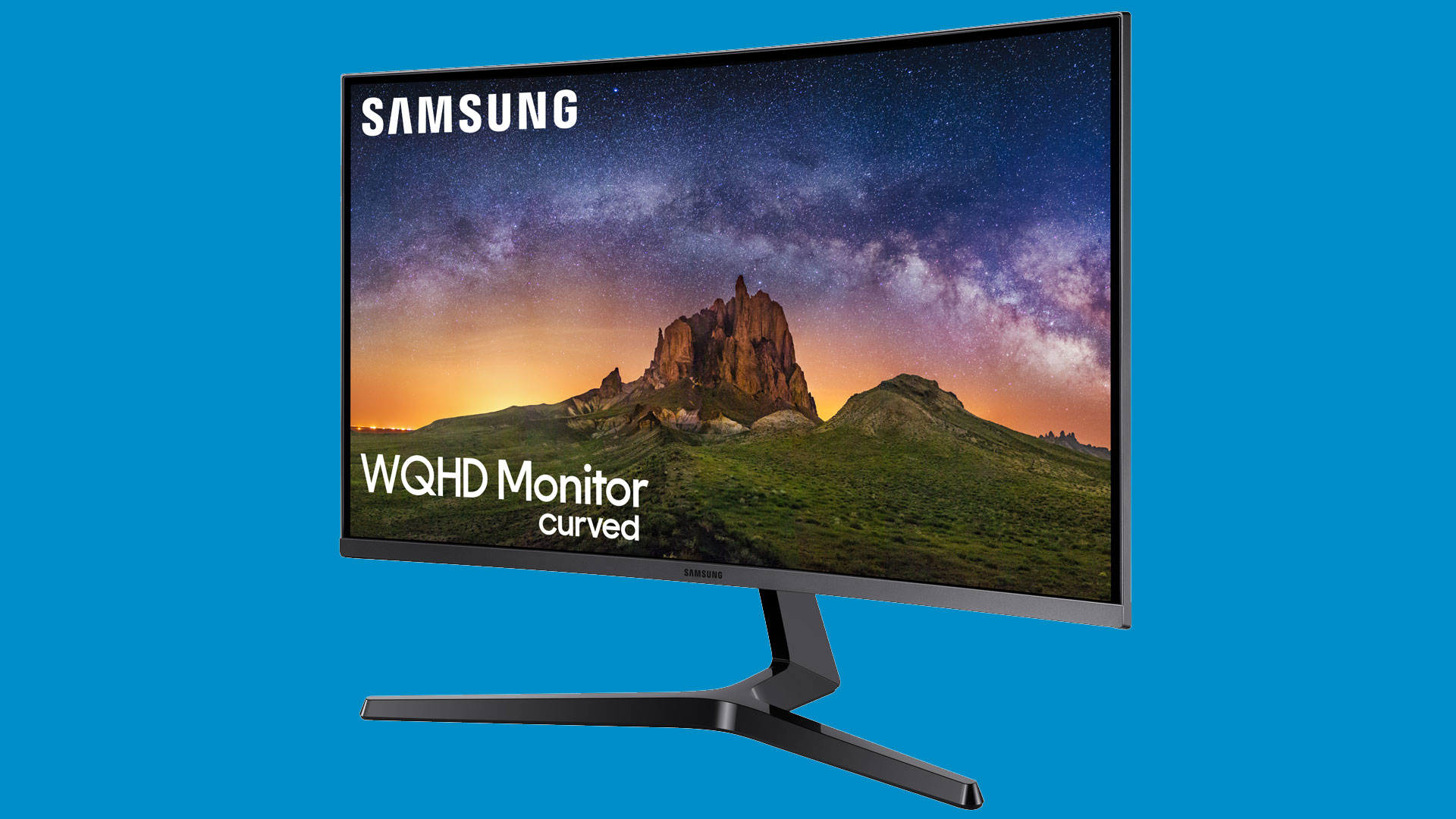 Рейтинг мониторов. Обои Samsung Curved Gaming Monitor.