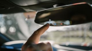 A high-tech mirror in the 2018 Chevy Camaro helps you watch your back
