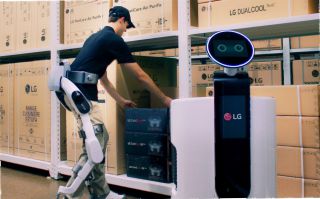 LG's big 'bot plan: to create a network of working robots with 'wearable' SuitBot